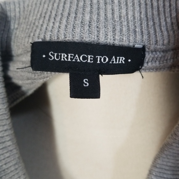 Surface to Air Orion Grey Sweater Small - Picture 7 of 8
